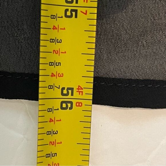 LC Lauren Conrad Black Crocheted Sheer Skirt Party Event Maxi Dress NWT - Picture 10 of 11